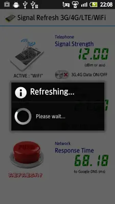 Signal Refresh 3G/4G/LTE/WiFi android App screenshot 4